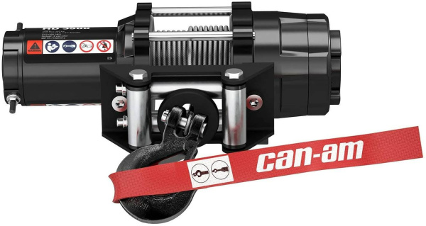 Лебёдка Сan-Am HD 4500 (стальной трос) Maverick x3  Лебёдка Сan-Am HD 4500 (стальной трос) Maverick x3